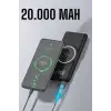 Powerbank Taşınabilir 10.000 Mah Hızlı Şarj Dijital Göstergeli
