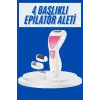 Profesyonel 4in1 Çok Amaçlı Epilasyon Aleti Şarjlı Pratik Taşınabilir