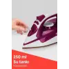 Seramik Tabanlı Kırmızı 2200 Watt Şok Buharlı Ütü