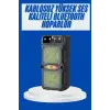 Büyük Boy Bluetooth Hoparlör Çoklu Bağlantı Çift Çıkışlı Taşınabilir Kesintisiz