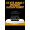 Kablosuz Dijital Göstergeli Çağrı Cevaplayabilen TWS 5.0 Bluetooth Kulaklık