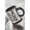 Mikser Kupa Yazılı Mug Bardak Karıştırma Özelliği
