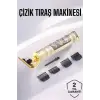Profesyonel Sıfır Sinek Kaydı Çelik Tıraş Makinesi