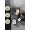 Spot Lamba Led Işık 3lü Uzaktan Kumandalı Pilli Yapışkanlı Kablosuz