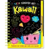 Neon Scratch Art Kawaii [Hardcover] [Jul 03, 2023] Isaacs, Connie and Carr, Bethany