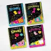 Neon Scratch Art Kawaii [Hardcover] [Jul 03, 2023] Isaacs, Connie and Carr, Bethany