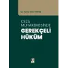 Ceza Muhakemesinde Gerek?eli H?k?m [Unbound] [Nov 14, 2024] Fatma Dilan Topuz