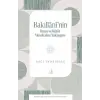 Bak?ll?n??nin ?man ve Ku?fu?r Meselesine Yakla??m? [Unbound] [Dec 30, 2024] Raci Tanr?kulu