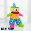 70 cm BÜYÜK BOY Palyaço Peluş Oyuncak Bebek