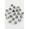 8 mm Çizgili Tesbih Kapama Aparatı 50 Gram