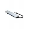 8 Portlu Macbook Çevirici Type C Hub  SD TF USB Çoğaltıcı Ethernet