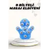 9 Bilyeli Masaj Eldiveni Giyilebilir Plastik Vücut Sıkılaştırıcı