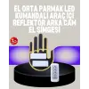 A Kalite Uzaktan Kumandalı LED Park Uyarı Işığı El Figürlü Model