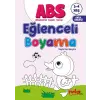 ABS 3-4 Yaş Eğlenceli Boyama