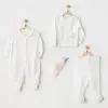 AC24501 Petit Love Newborn Tüllü 4 Parça Set Ekru