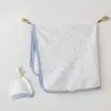 AC25606 Battaniye Şapka Takım White