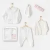 AC25650 Cuddly Bunny Bear 5Li Hastane Çıkışı Ecru Pink