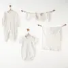 AC26501 Summer Time 7 Parça Hastane Çıkışı Ekru