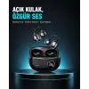 Açık Kulak Bluetooth Kulaklık 5.4 APTX Destekli Ergonomik Tasarım