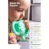 Açık Yeşil Bebek Silikon Diş Kaşıyıcı