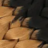 Afrika Örgülük Sen Ombreli  100 Gr. / Siyah / Karamel