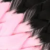 Afrika Örgülük Sen Ombreli  100 Gr. / Siyah / Şeker Pembe