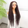 Afro Daa Çikolata Kahve Fiber Sen Tül Peruk