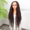 Afro Daa Çikolata Kahve Fiber Sen Tül Peruk