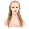 Afro Daa Front Lace Gerçek Tül Peruk / Altın Karamel / 60/65cm
