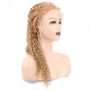 Afro Daa Front Lace Gerçek Tül Peruk / Altın Karamel / 60/65cm