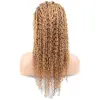 Afro Daa Front Lace Gerçek Tül Peruk / Altın Karamel / 60/65cm
