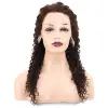 Afro Daa Front Lace Gerçek Tül Peruk / Koyu Kahve / 60/65cm