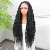 Afro Daa Siyah Fiber Sen Tül Peruk