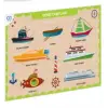 Ahşap Deniz Taşıtları Eğitici Set