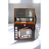 Ahşap Görünümlü Retro Bluetooth Radyo USB,AUX Ve SD Kart Girişli