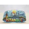 Ahşap İstanbul Temalı Magnet - Model 5
