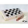 Ahşap Kutulu Satranç Tavla Seti Model 2