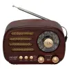 Ahşap Retro Radyo