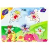 Ahşap Tutmalı Peri Kızı Puzzle