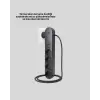 Akıllı Akım Dengelemeli 4’lü Çoklu Priz Type-C ve USB Çıkışlı
