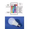 Akıllı ampul E27 duy 8,5 watt beyaz ışık uzaktan kumandalı dim özelliği renkli - E27 Duy Tipi