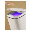 Akıllı Çöp Kovası Büyük Boy 20 Litre UV Işık Sensörlü Sessiz