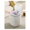Akıllı Çöp Kovası Büyük Boy 20 Litre UV Işık Sensörlü Sessiz