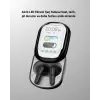 Akıllı Ekranlı Bluetooth 5.4 Kablosuz Kulaklık – Dokunmatik ve Şarj Kutulu