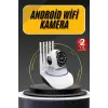 Akıllı Gece Görüşlü Sensörlü Wifi Kamera Telefondan Takip Edilebilir