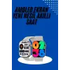 Akıllı Kol Saat Amoled Ekran Android ve İOS Uyumlu Arama Konuşma