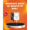 Akıllı Koruma Sistemli MagSafe Araç Tutucu iPhone 12/13/14 Uyumlu
