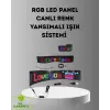 Akıllı LED Matrix Panel – USB Bağlantılı Kaydırmalı Yazı ve Animasyon Desteği
