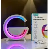 Akıllı Masa Lambası Hoparlör Led Işık & Kablosuz Şarj Alk2289