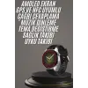 Akıllı Saat 1.5 Inç Amoled Ekran Çift Kordonlu GPS NFC Uyumlu